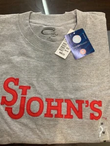 Camiseta Saint John's Adulto Gris Mediano - Imagen 1 de 1