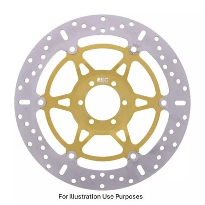 EBC S/Steel Float X Brake Disc (15) FRHS for Aprilia Dorsoduro 1200ATC ABS 11-14 — 第 1/2 张图片