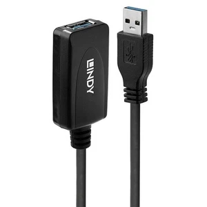 LINDY 43155 5m USB 3.0 Active Extension Cable, Black - Picture 1 of 2
