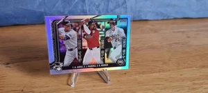 Topps Series 1 2025 American League Leaders (RBI) Rainbow Foil Parallel - Picture 1 of 2