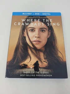 Where the Crawdads Sing (Blu-ray, 2022) W/ Rare OOP Slipcover - Foto 1 di 9