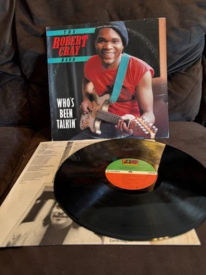 The Robert Cray Band - Who's Been Talkin' 1986 A1-81730 LP-EX/CVR VG+ Foto 1 de 2