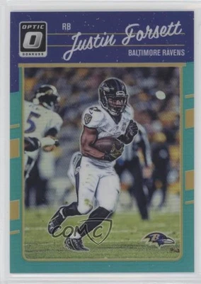 2016 Donruss Optic Aqua /299 Justin Forsett #8 - Image 1 of 2