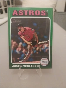 2024 Topps Heritage High Number - Justin Verlander #534 Green Border - Picture 1 of 2