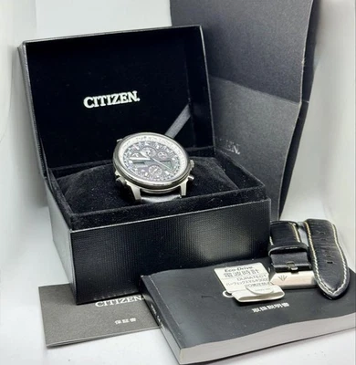 Citizen Promaster Titanium Radio-Controlled Watch PMV65-2272 with Hirsch Strap - image 1 of 4