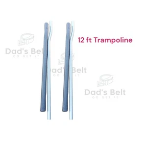 UPPER FRAME Tube 12 Ft Replacement Trampoline Enclosure Set of 2 Bounce Pro - Picture 1 of 6