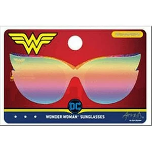 DC Comics Kids WONDER WOMAN SUPERHERO SUNGLASSES Pink Frames Sparkle Shades 3+ - Picture 1 of 13