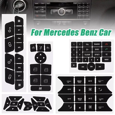 Kit de reparación de botones para Mercedes-Benz C200 C250 C300 CLA200 interruptor de ventana StickeZy Foto 1 de 4