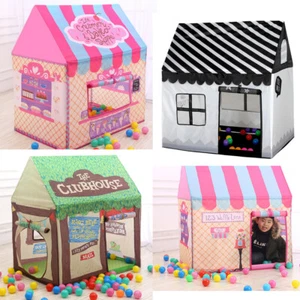 Portable Folding Play Houses Prince Princess Castle Toys Tents Childs Room Plays - Bild 1 von 14