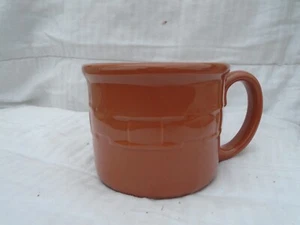 Longaberger Souper Mug ~ Pumpkin Color - Picture 1 of 3