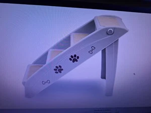 Hundetreppe, 4 Stufen Haustiertreppe, klappbar - Bild 1 von 1