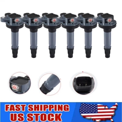 Juego de 6 bobinas de encendido UF553 para Lincoln MKS MKZ MKT MKX V6 2013-2016 3,7 L UF553 Foto 1 de 4