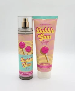 Bath & Body Works Kaugummi Pop Body Mist & Körpercreme 8 Oz. Geschenkset 2 - Bild 1 von 3