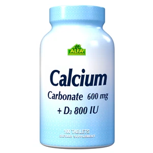 Calcium 600mg With Vitamin D3 - 100 tablets - Picture 1 of 4