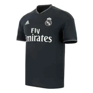 Adidas CG0534 Hombre Real Madrid Camisa Negra Talla S, M - Imagen 1 de 5