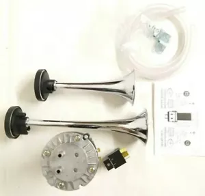 TROMBE ELETTROPNEUMATICHE 12V AUTOBUS CAMPER AUTO EPOCA VINTAGE MARCO EA 2 ITALY - Imagen 1 de 3