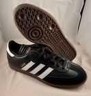 Black adidas Performance Men's Size 7.5 Samba Classic Indoor Soccer Shoes 034563