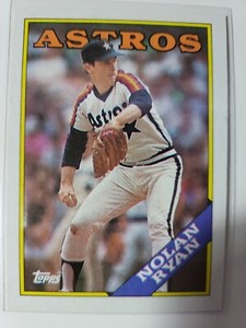 1988 Topps Nolan Ryan card #250