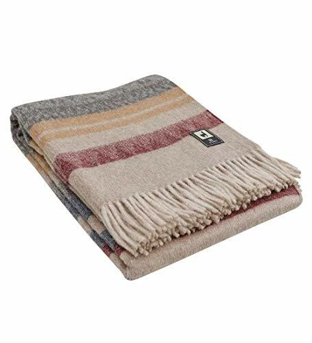 Special Alpaca Wool Cherokee Style Blanket Throw - Warm And Soft - Image 1 of 1