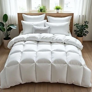 Royal Comfort 800GSM Quilt Down Alternative Duvet Cotton Cover Hotel Grade - Picture 1 of 30