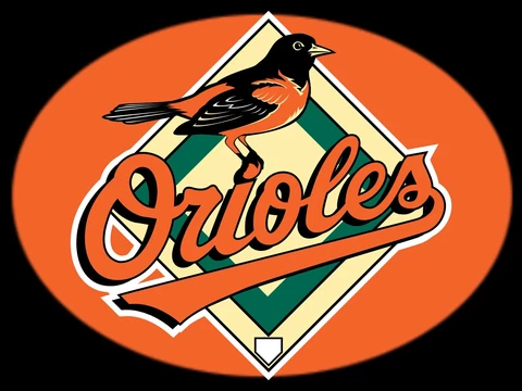 MLB BALTIMORE ORIOLES BASEBALL LOGO GAMEROOM MANCAVE DECOR FRIDGE MAGNET #5 Cover