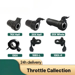 E-bike Waterproof Humb Throttle E-bike Whole Throttle Half Twist Throttle Handle - Picture 1 of 18