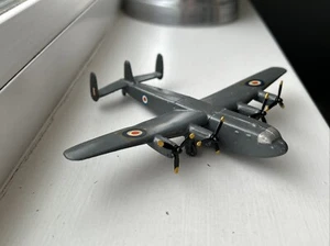 DINKY TOYS AVRO YORK AIRLINER No.70A RESTORED & REPAINTED GREY VINTAGE 1946-49 - Picture 1 of 18
