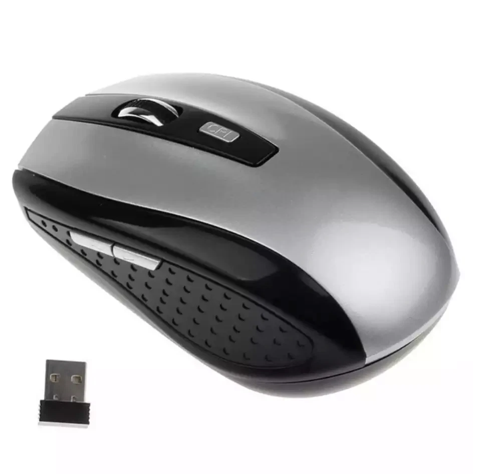 2.4GHz Wireless Optical Mouse Mice & USB Receiver For PC Laptop Computer DPI USA - Image 1 of 4