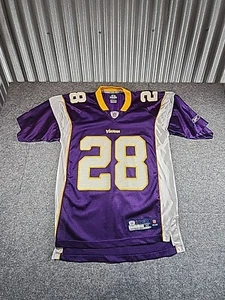 Minnesota Vikings Jersey Peterson #28 Medium Reebok NFL Equipment - Picture 1 of 13