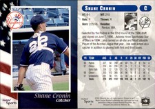 Shane Cronin 2002 MultiAd Tampa Yankees #11 RC Card *AutographDen*