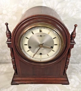 Reloj de Colección New Haven Durham Cathedral Mantel con Timbre Westminster Funciona - Imagen 1 de 12