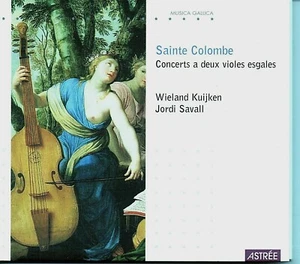 Sainte-Colombe CONCERTS A DEUX VIOLES ESGALES Kuijken Savall | exzellent (C591) - Bild 1 von 3