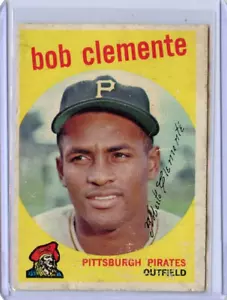 1959 Topps Roberto Clemente Pittsburgh Pirates #478 ⭐️💥🎯 G/G+ - Bild 1 von 2