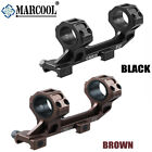 Marcool 1'' / 30mm Tube Rifle Scope Picatinny Rail Dual Cantilever Ring Mount 
