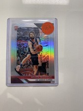 2018-19 Prizm Milos Teodosic Silver Prizm Rookie Card RC #214 Clippers