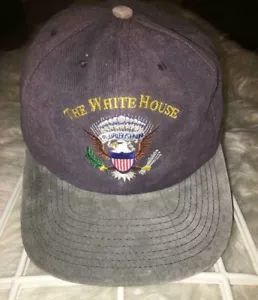THE WHITE HOUSE HAT Cap 1 size fits all Needs Cleaning Strap Issue no time r now - Picture 1 of 3