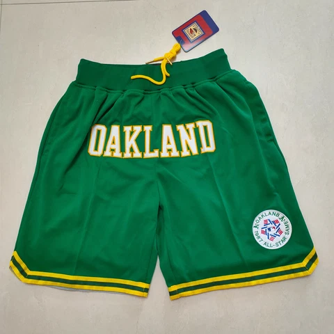 1987 All star Oakland Athletics Major League Baseball Men Shorts S-3XL Green Cover