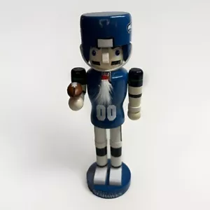 Schiaccianoci solido calcio Seattle Seahawks logo NFL Natale vacanze calcio - Foto 1 di 8