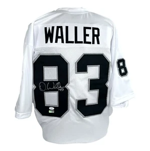 Darren Waller Autographed Las Vegas Raiders White Jersey COA Inscriptagraphs JSA - Picture 1 of 6