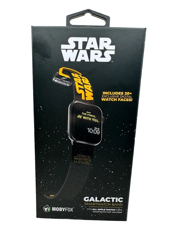 MobyFox Star Wars Galactic Apple Silicone Watch Band 38 40 41 42 44 45MM