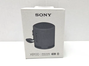 Sony SRSXB100/B Wireless Bluetooth Portable Lightweight Super-Compact Travel - Picture 1 of 5
