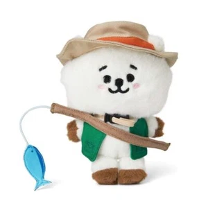 BT21 BTS Offizielle Ware RJ PICKNICK MINI STEHENDPUPPE Kuscheltier Plüschtier Neu - Bild 1 von 10
