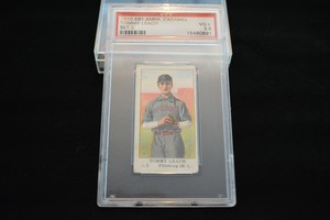 1910 E91-C American Caramel 15 Tommy Leach PSA VG 3.5+ Pitsburgh Pirates Set C