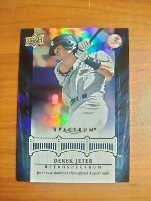 Derek Jeter Retrospectrum 2008 Upper Deck Spectrum #DJ28 - Image 1 of 2