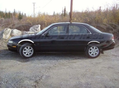 for:1993-1997 Mazda 626 Fender Wheel Well Stainless Steel Trim 4Pc 2" - Image 1 of 3