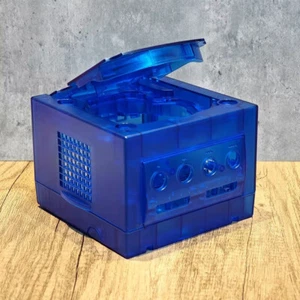 Replacement Casing / Shell / Case Nintendo Gamecube  - Transparent Blue - Picture 1 of 6
