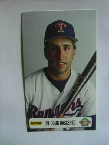 1993-94-TEXAS RANGERS-#29-Doug Dascenzo-POSTCARD Cover