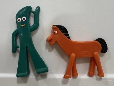 Vintage Gumby & Pokey Horse Toy Collectible JESCO PREMA TRENDMASTERS Bendy - Image 1 of 4