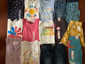 Girls Size 10 BACK TO SCHOOL Clothing Lot Outfits Old Navy Justice SO NEW - Picture 1 of 11