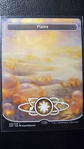 Plains Borderless 235/244 M PF MTG UNfinity Series  - Picture 1 of 2